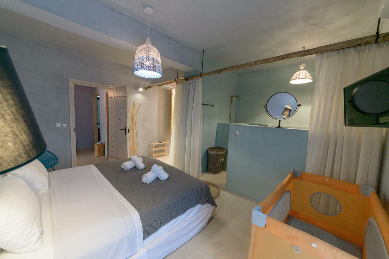 Mytilíni Beach Front Villa Melani מראה חיצוני תמונה