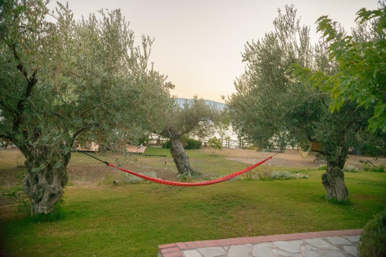 Mytilíni Beach Front Villa Melani מראה חיצוני תמונה